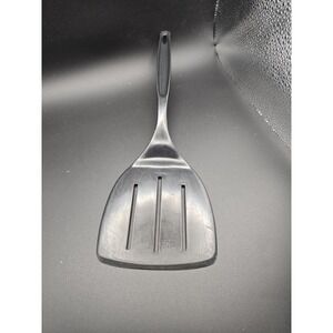 Foley Vintage Nylon Plastic 3-Slotted Black Wide Spatula Turner